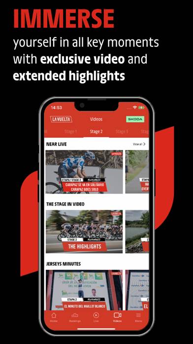 La Vuelta presented by ŠKODA Schermata dell'app #5