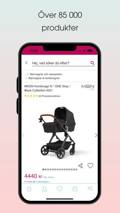 Babymarkt SE App skärmdump