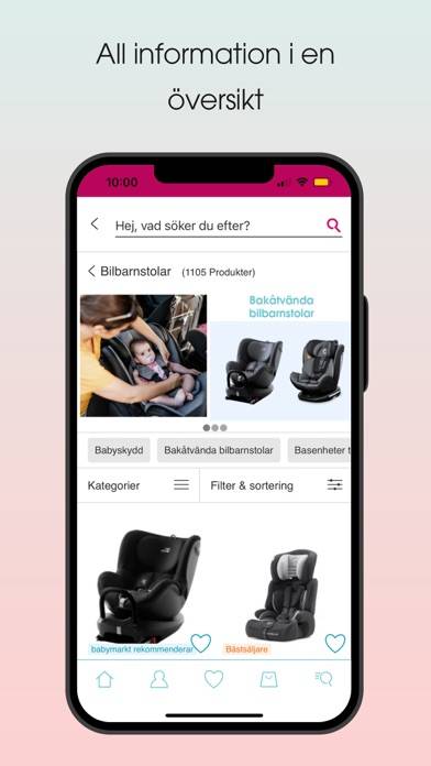 Babymarkt SE App skärmdump