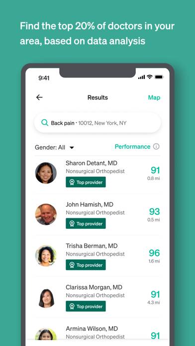 Garner Health App screenshot