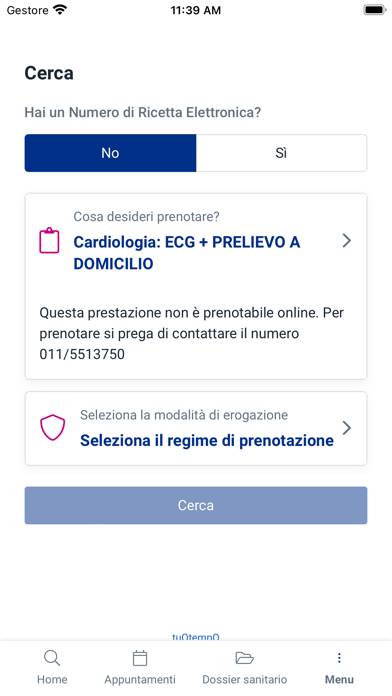 CDC|Affidea Schermata dell'app