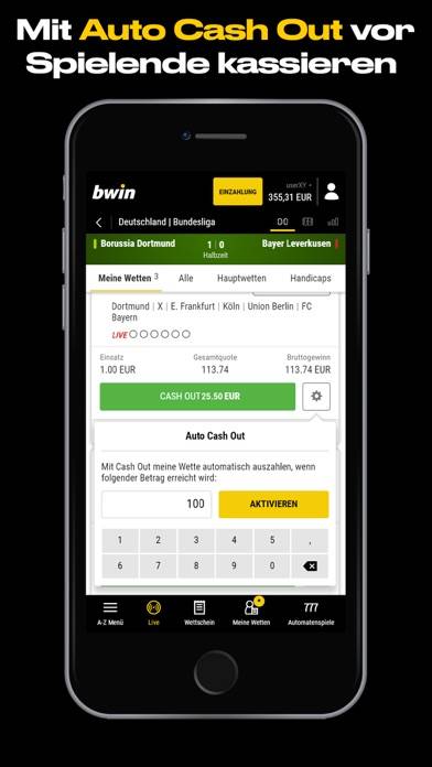 Bwin – Sportwetten App App-Screenshot #2