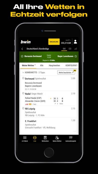 Bwin – Sportwetten App App-Screenshot #6