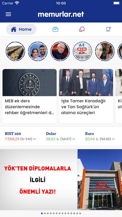 Memurlar.net: Maaş, Ilan, Kamu App screenshot #1