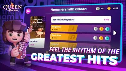 Queen: Rock Tour Schermata dell'app #2