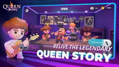 Queen: Rock Tour Captura de pantalla de la aplicación #4