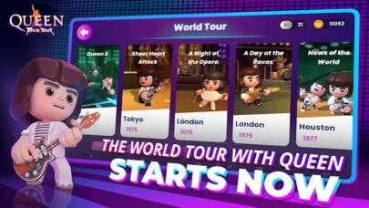 Queen: Rock Tour Captura de pantalla de la aplicación #6