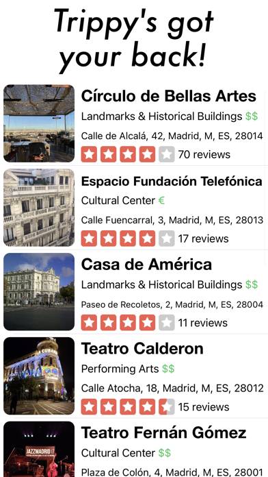 Trippy App screenshot