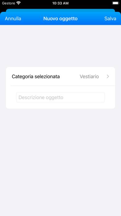 MyBaggage Schermata dell'app #6