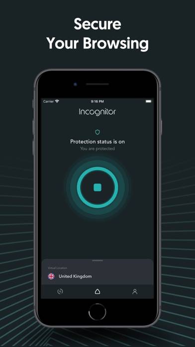 Incognitor App screenshot #1