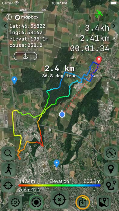 GPS Tracker: Offline Maps,GPX Captura de pantalla de la aplicación #1