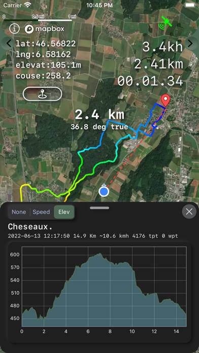 GPS Tracker: Offline Maps,GPX Captura de pantalla de la aplicación #3