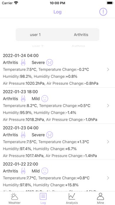Health Weather App screenshot #5