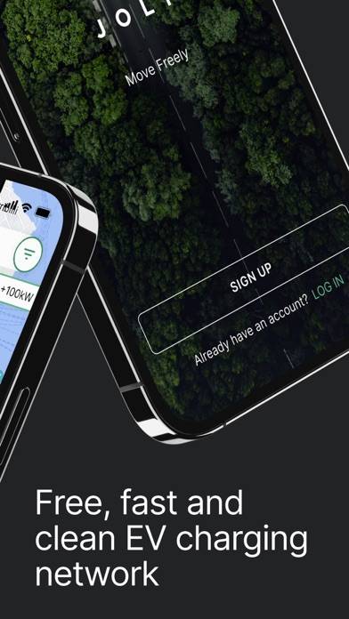 JOLT Electric Vehicle Charging App screenshot