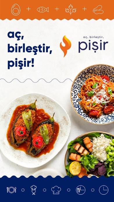 Pişir: Aç, Birleştir, Pişir App screenshot