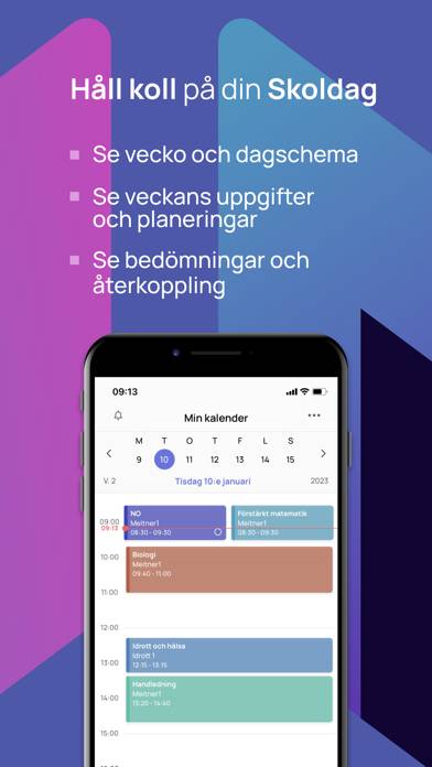 Meitner App skärmdump #3