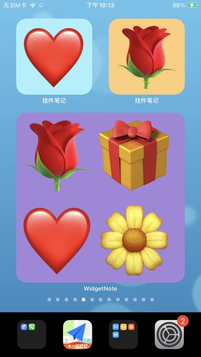 Big Font Note 4 Widget & Watch Schermata dell'app