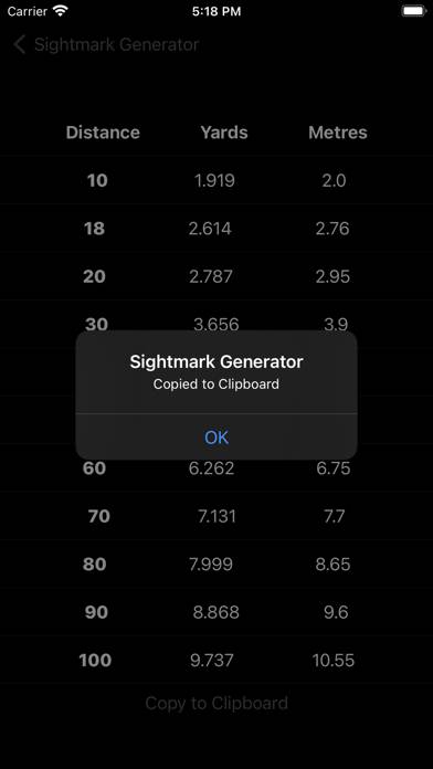 Sightmark Generator Captura de pantalla de la aplicación