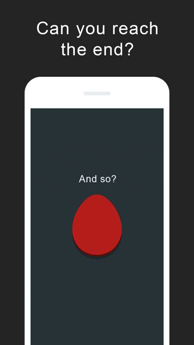 Red Button: text story, ques App screenshot #2