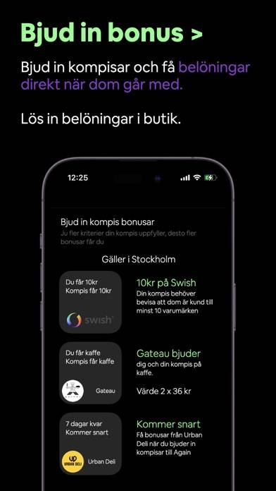 Again App skärmdump