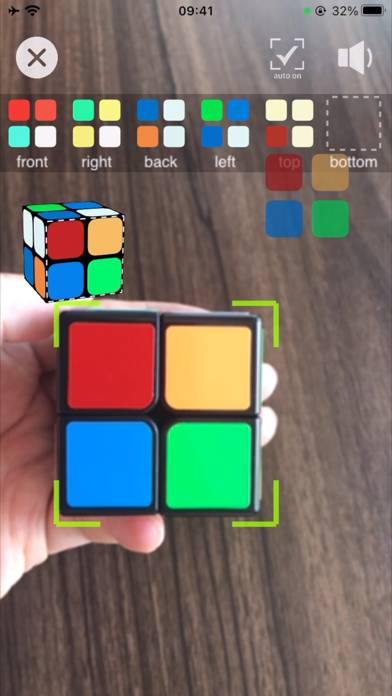 3D Rubik's Cube Solver Captura de pantalla de la aplicación #2