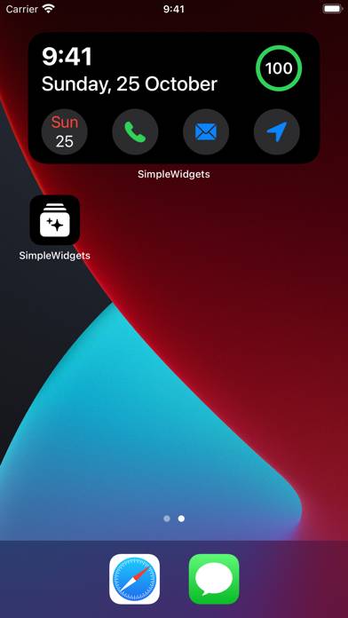 SimpleWidgets Schermata dell'app #1