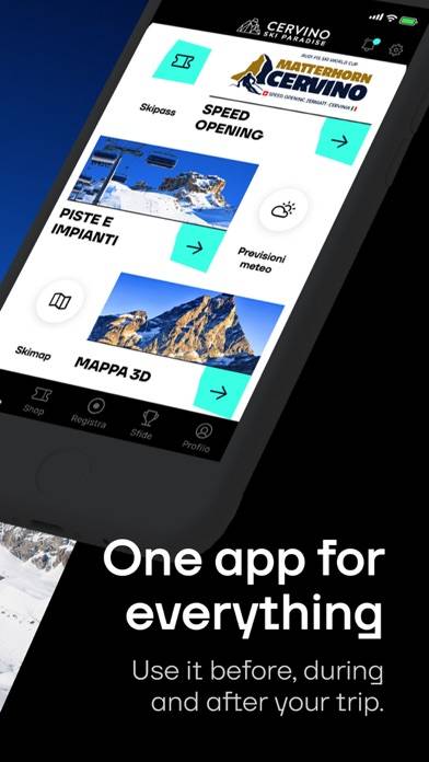 Cervino Ski App skärmdump #2