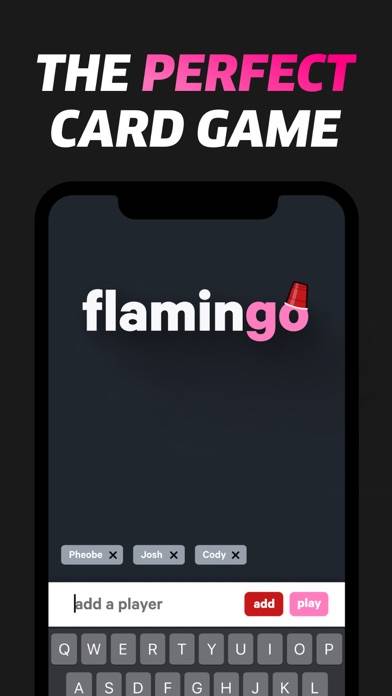 Flamingo cards App screenshot #1