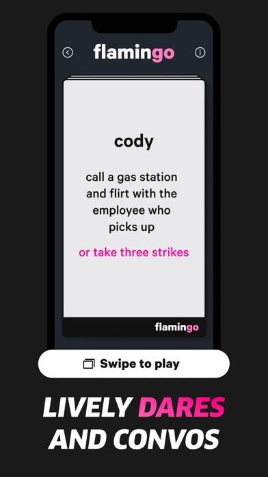 Flamingo cards Captura de pantalla de la aplicación #2