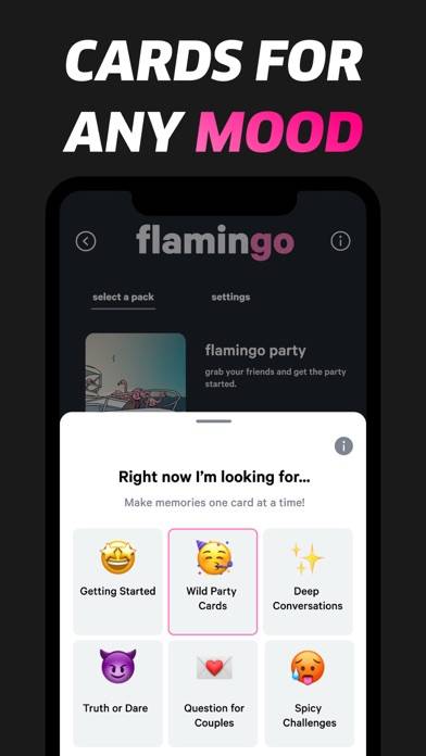 Flamingo cards Captura de pantalla de la aplicación #3