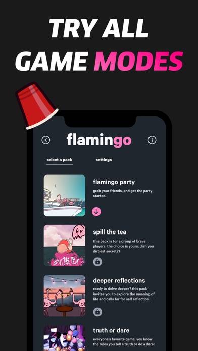 Flamingo cards Capture d'écran de l'application #5