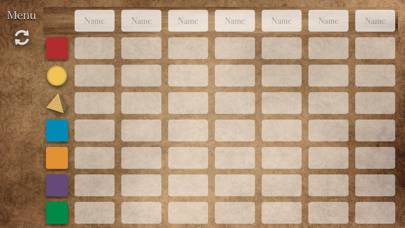 7 Wonders: Score Table schermata del gioco