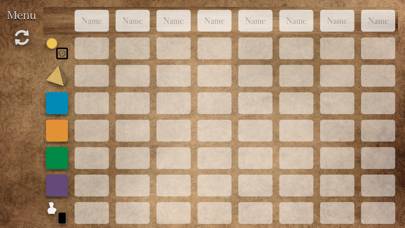 7 Wonders: Score Table schermata del gioco