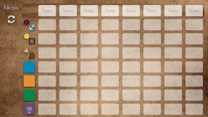 7 Wonders: Score Table schermata del gioco