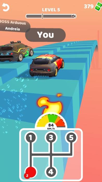 Gear Race 3D Capture d'écran de l'application #2