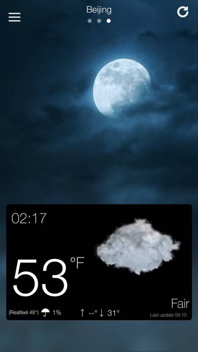 Weather Live Forecast ' Uygulama ekran görüntüsü #2