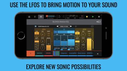 BLEASS Motion EQ AUv3 Plugin Schermata dell'app