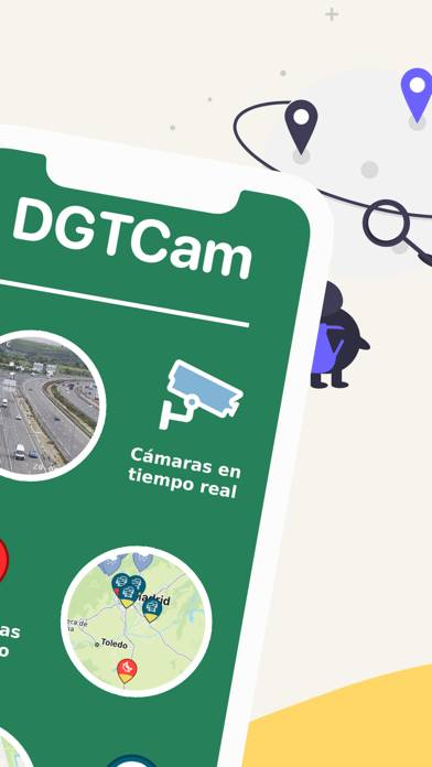 DGTCam-Cameras and incidences Captura de pantalla de la aplicación #2