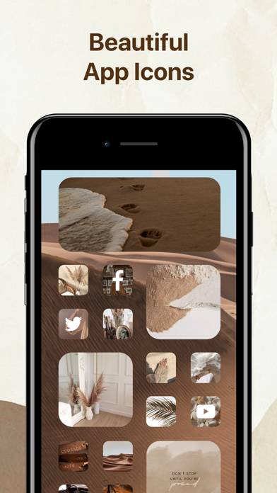 Aesthetic: App icons & Widgets Captura de pantalla de la aplicación #1