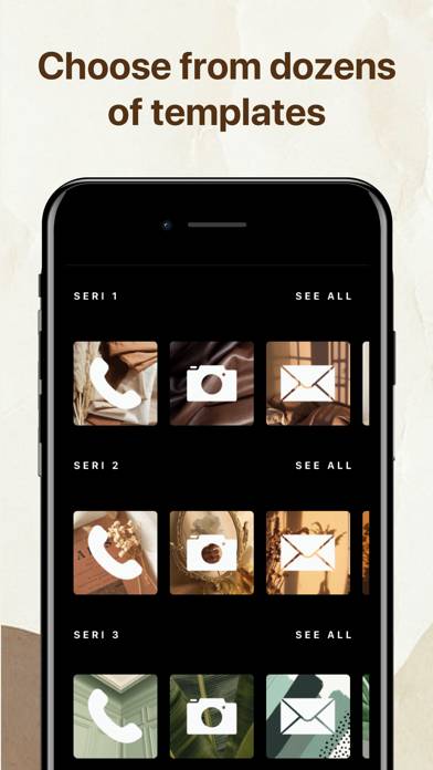 Aesthetic: App icons & Widgets Скриншот приложения #3