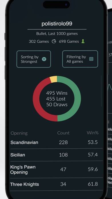 Chess Opening Analyzer App screenshot #2