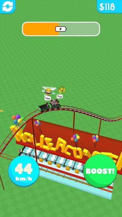 Hyper Roller Coaster Captura de pantalla de la aplicación #2
