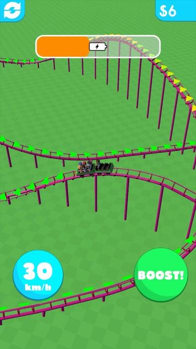 Hyper Roller Coaster Captura de pantalla de la aplicación #3