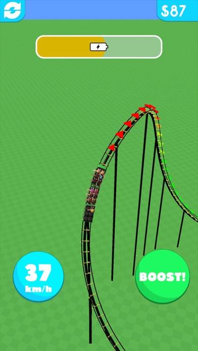 Hyper Roller Coaster Captura de pantalla de la aplicación #5