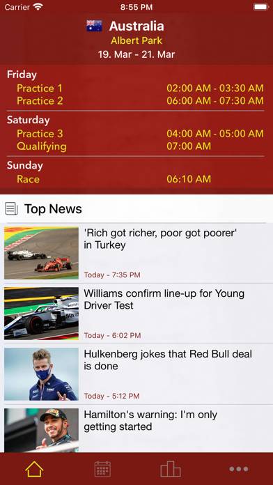 Race Calendar 2021 App-Screenshot #1