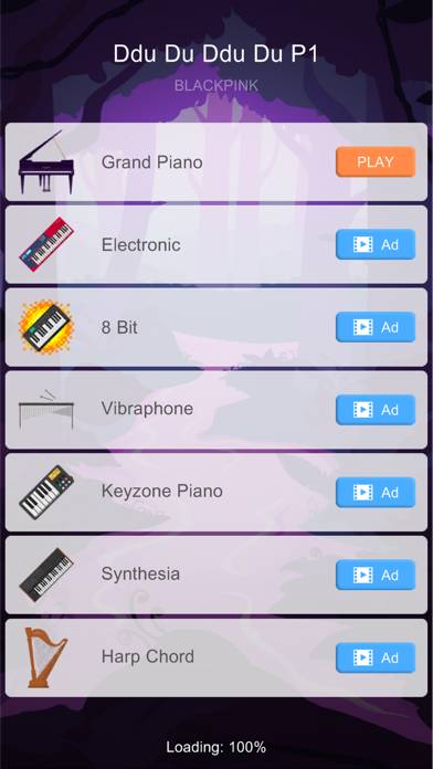 Blink Piano Captura de pantalla de la aplicación #6
