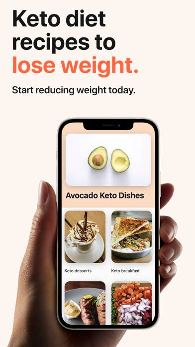 Keto Recipes App-Screenshot #2