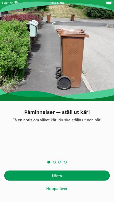 Mitt Avfall Skaraborg App skärmdump #4