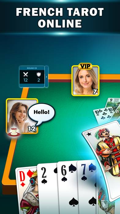 VIP Tarot Online Card Game Capture d'écran de l'application #1