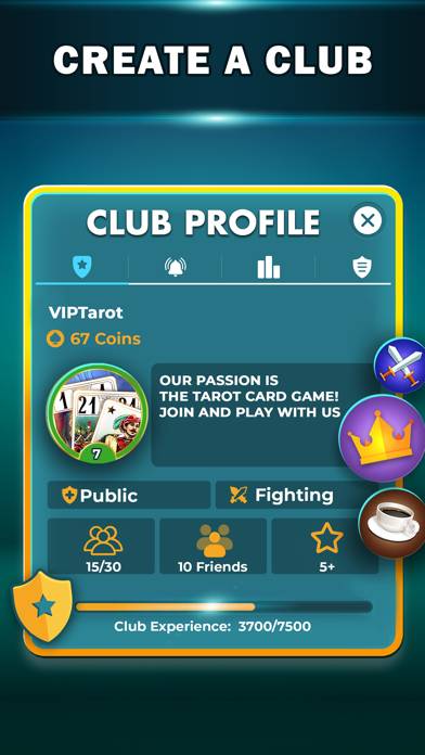 VIP Tarot Online Card Game Capture d'écran de l'application #4